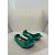 Bailarinas LANVIN T.EU 36 Cuero Verde - vista 4