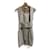 GIVENCHY Robes T.International XS Synthétique Gris  ref.975923