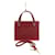 **Gianni Versace Red Leather Shoulder Bag  ref.976059