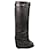 Amazing Givenchy Shark Lock Boots Black Leather  ref.976177