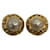 ***CHANEL  vintage earrings Golden  ref.976183