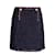 Chanel 6Falda de tweed Salzburg de K$ New Azul marino  ref.976188