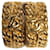 ***CHANEL  vintage earrings Golden  ref.976198