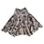Autre Marque Custommade Vila T Skirt. 36 camouflage fabric Brown Grey Khaki Viscose  ref.976248