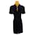 Vestido midi feminino Joseph Ribkoff vintage roxo veludo cheongsam oriental 12 US 8 Roxo escuro  ref.976588