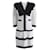 Chanel Vestido icônico de tweed Claudia Schiffer Cru  ref.976746