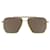 Bottega Veneta botttega veneta bv sunglasses1012 s gold metal Golden  ref.976747
