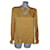 Oscar de la Renta Blouse dress Golden Polyester Viscose  ref.976756