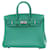 Hermès Birkin 25 Green Leather  ref.977178
