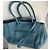 Prada Handtasche aus Leder Hellblau - Ansicht 6