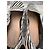 La Botte Gardiane Zebra Pattern Leather Flats Eggshell Black - view 5