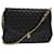 BALLY Chain Quilted Shoulder Bag Leather Black Auth am4635  ref.977493
