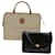 Christian Dior Honeycomb Canvas Shoulder Bag Leather 2Set Beige Auth bs6642 Black Cloth  ref.977503