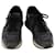 LOUIS VUITTON Sneakers Exotic Leather 6 Black LV Auth ak202  ref.977524