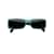 Occhiale da sole Chanel rettangolare Blu Acetato  ref.977548