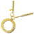 *Chanel-Halskette Vintage-Lupenhalskette hier Markierung Matelasse-Motivkette Metall Gold GP CHANEL Damenaccessoires lange Halskette Marke VINTAGE HALSKETTE schönes antikes Gold Golden Vergoldet  ref.977589