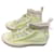 Dior Sneakers White Yellow Cloth  ref.977599