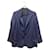 ***Finjack  Loro Piana Silk cashmere jacket Navy blue Cotton Rayon  ref.977671