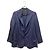 ***Finjack Loro Piana Seiden-Kaschmirjacke Marineblau