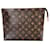 Louis Vuitton toiletry bag 26 monogram Brown Cloth  ref.977839