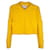 Erstaunliche Chanel-Laufstegjacke Gelb Synthetisch  ref.978291