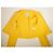 Increíble chaqueta de pasarela Chanel Amarillo - vista 6