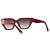 Valentino Sonnenbrille Rot Acryl - Ansicht 2