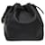 LOUIS VUITTON Epi Petit Noe Shoulder Bag Black M44102 LV Auth 46774 Leather  ref.978392