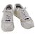 LOUIS VUITTON Baskets Monogram Runaway Line Cuir 6 Blanc LV Auth ak215 - vue 2