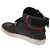 LOUIS VUITTON High Top Sneakers aus exotischem Leder 5.5 Schwarz Rot LV Auth ak201 - Ansicht 3