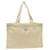 PRADA Tote Bag Nylon Cream Auth 46155  ref.978453