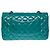 Sac Chanel Timeless/Classico in Pelle Blu - 101283 - vista 3