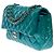 Sac Chanel Timeless/Classico in Pelle Blu - 101283 - vista 4