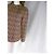 Giacca Chloé in lana e nylon marrone Marrone chiaro Marrone scuro - vista 11