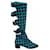 Chanel & Karl Lagerfeld 07a 2007 TURQUOISE TWEED boots Multiple colors  ref.978567