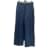 Autre Marque Pantaloni MARK KENLY DOMINO TAN T.fr 36 cotton Blu navy Cotone  ref.978605