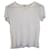 Armani Collezioni Short Sleeve Knitted Top in White Viscose Cellulose fibre  ref.979039