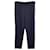 Emporio Armani Trousers in Navy Blue Viscose Cellulose fibre  ref.979075