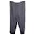 Pantalon droit Giorgio Armani en viscose grise Polyester  ref.979076