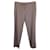 Armani Collezioni Straight Trousers in Tan Wool Brown Beige  ref.979077