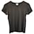 Armani Collezioni Short-sleeve T-shirt in Olive Green Viscose Cellulose fibre  ref.979078
