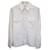 Sandro Paris Camisa de dois bolsos com botões em algodão branco  ref.979112
