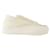Y3 Lux Bball Low Sneakers - Y-3 - Leather - White Beige  ref.979162