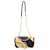 Gucci GG Marmont Torchon Kleine dreifarbige Flap-Tasche aus beige-schwarz-rotem Leder  ref.979168