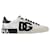 Dolce & Gabbana Portofino Sneakers – Dolce&Gabbana – Leder – Schwarz/Nicht-gerade weiss Weiß  ref.979176