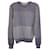 Balenciaga Paris Printed Sweater in Navy Blue Wool  ref.979184