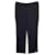 Pantalon droit Giorgio Armani en soie noire  ref.979187