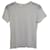 T-shirt texturé Armani en viscose blanche Fibre de cellulose  ref.979191