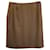 Akris Vintage Skirt in Brown Wool  ref.979202