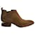 Alexander Wang Cut Out Kori Ankle Boots in Brown Suede   ref.979267